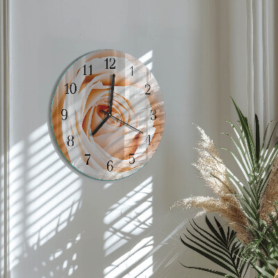 Round wall clock Rose