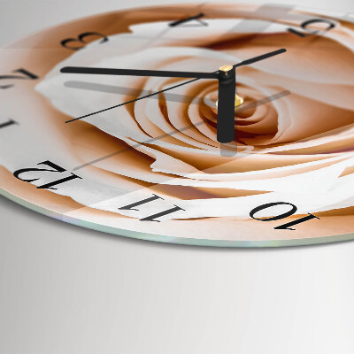 Round wall clock Rose