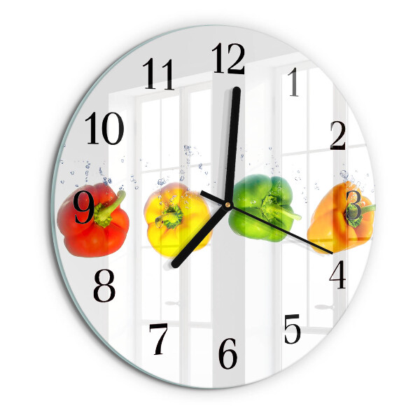Round wall clock Pepper