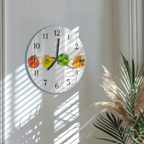Round wall clock Pepper