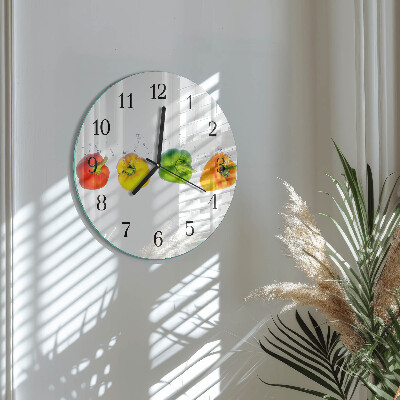 Round wall clock Pepper