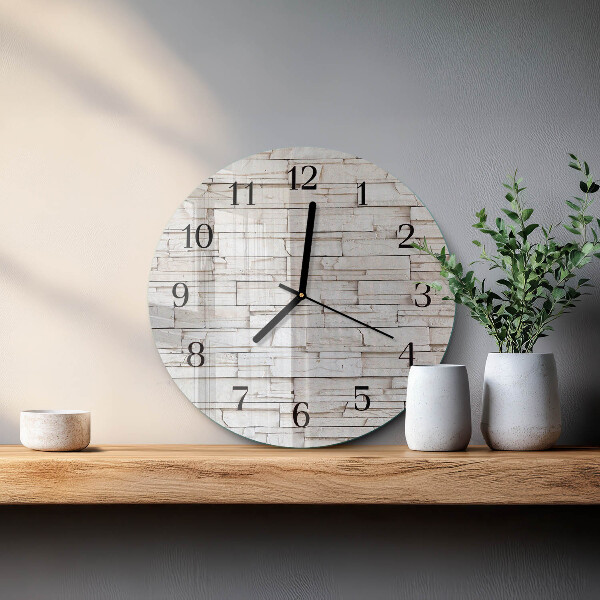 Round wall clock Clinker
