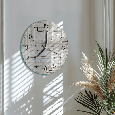 Round wall clock Clinker