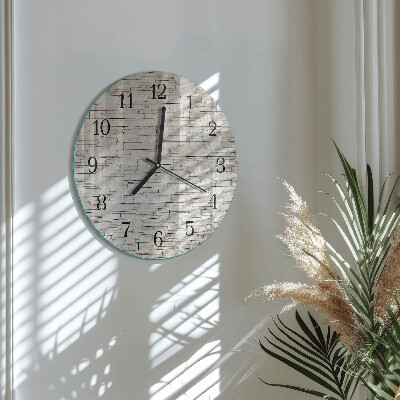 Round wall clock Clinker