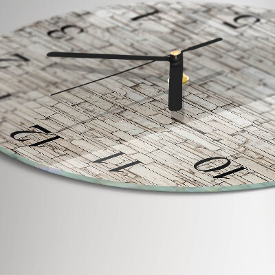 Round wall clock Clinker