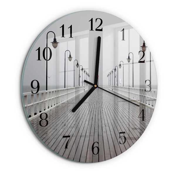 Round wall clock Pier