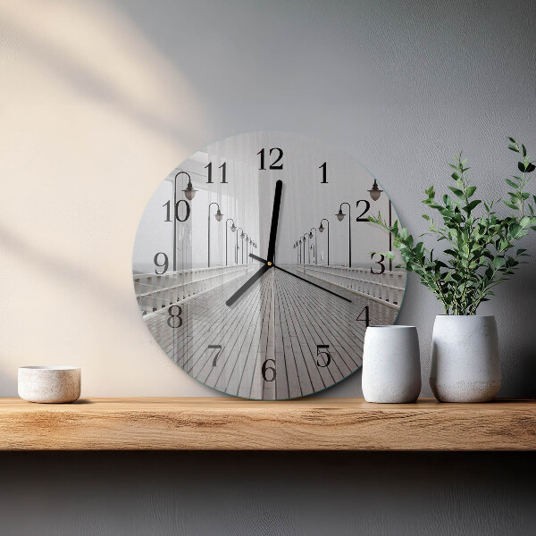 Round wall clock Pier
