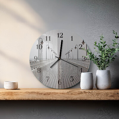 Round wall clock Pier