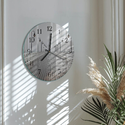 Round wall clock Pier