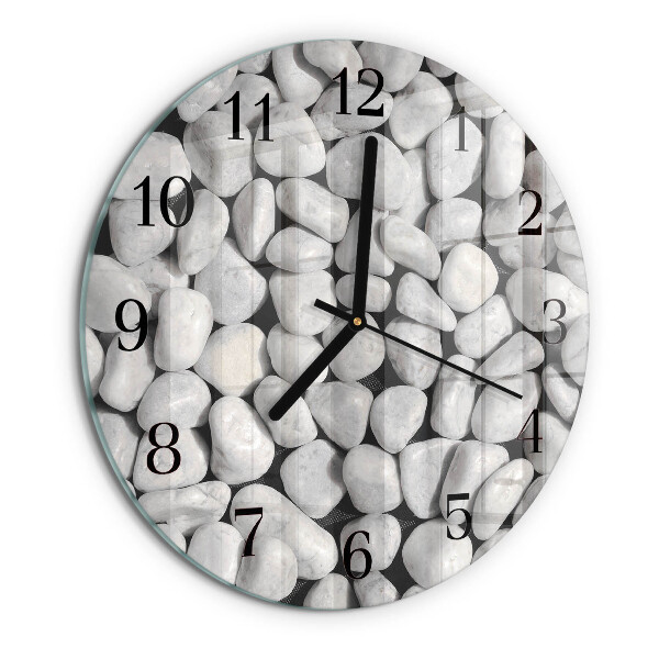 Round wall clock Stones
