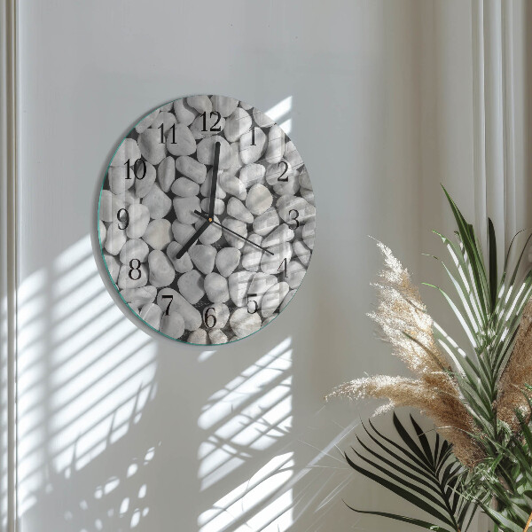 Round wall clock Stones