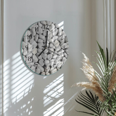 Round wall clock Stones