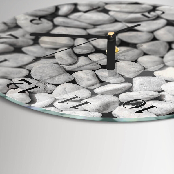 Round wall clock Stones