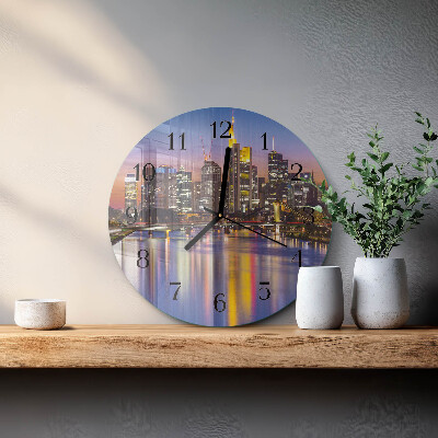 Round wall clock Horizon