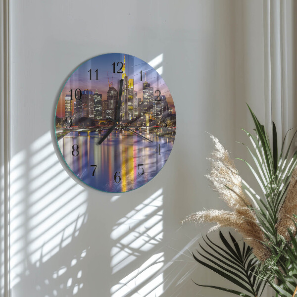 Round wall clock Horizon