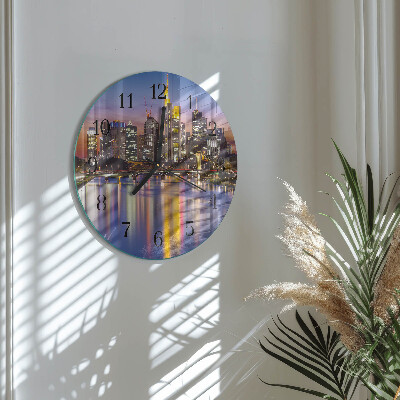 Round wall clock Horizon