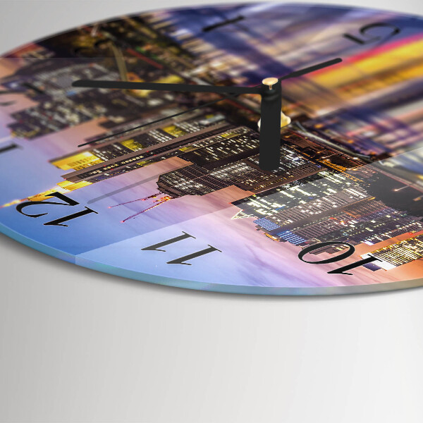 Round wall clock Horizon