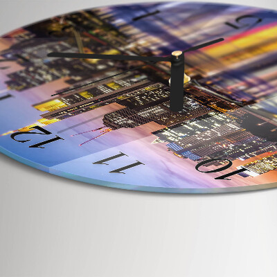 Round wall clock Horizon