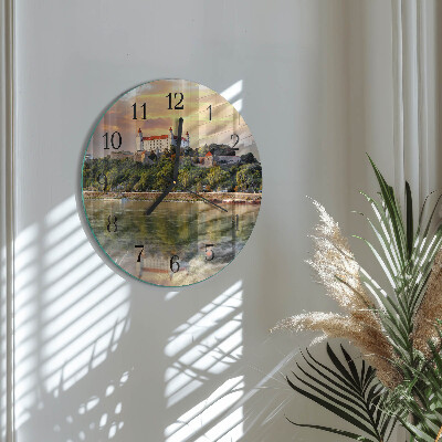 Round wall clock River Castle