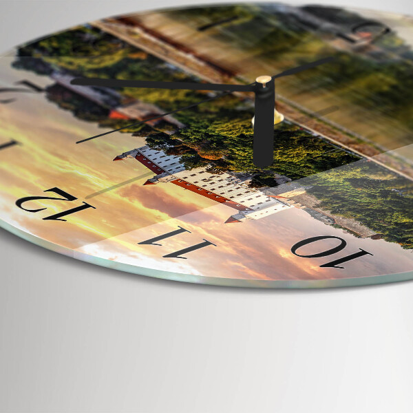 Round wall clock River Castle