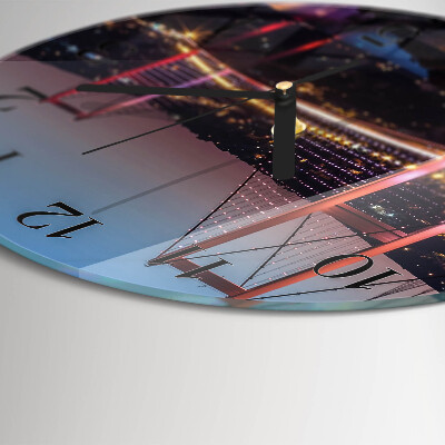 Round wall clock Bridge