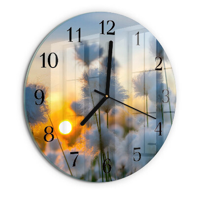 Round wall clock Cotton