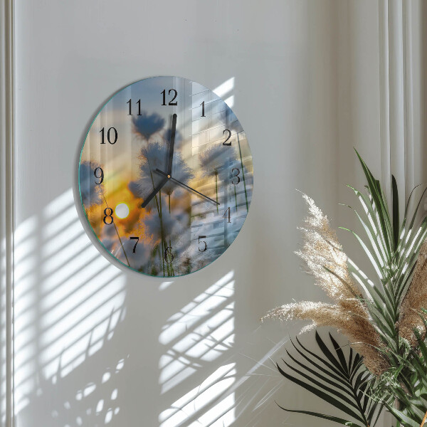 Round wall clock Cotton