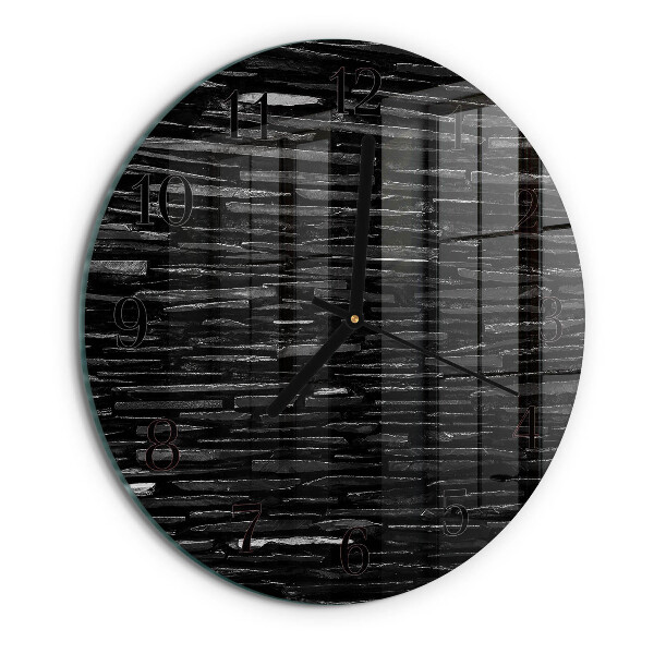 Round wall clock Stones