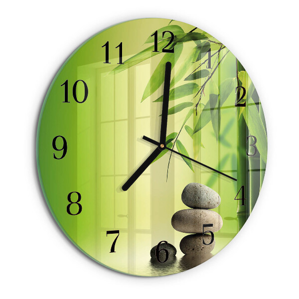 Round wall clock Stones