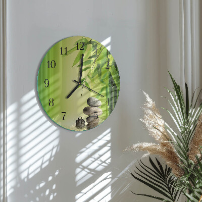 Round wall clock Stones