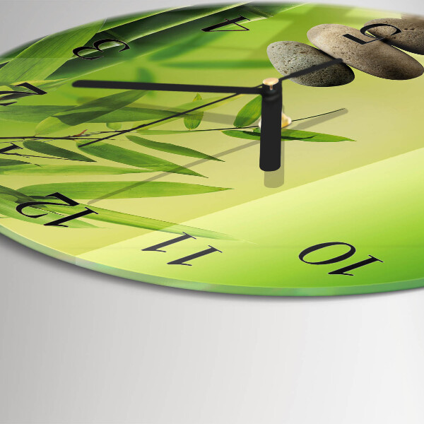 Round wall clock Stones