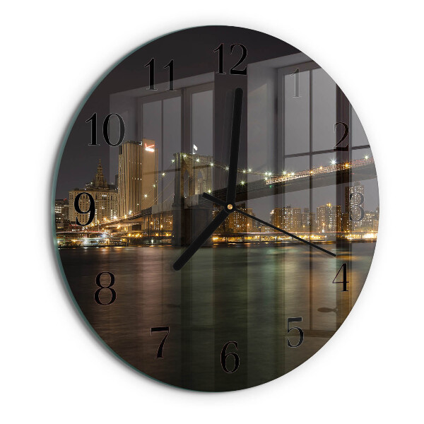 Round wall clock Horizon