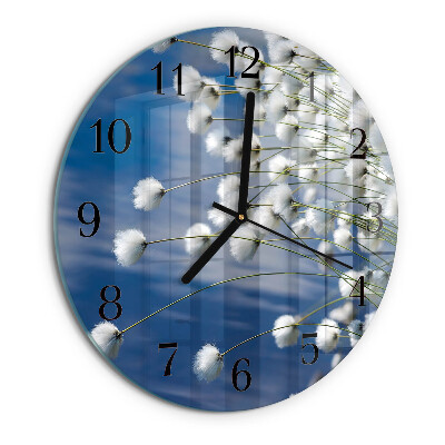 Round wall clock Cotton