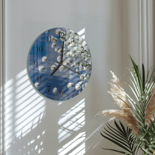 Round wall clock Cotton