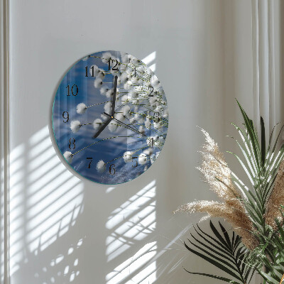 Round wall clock Cotton