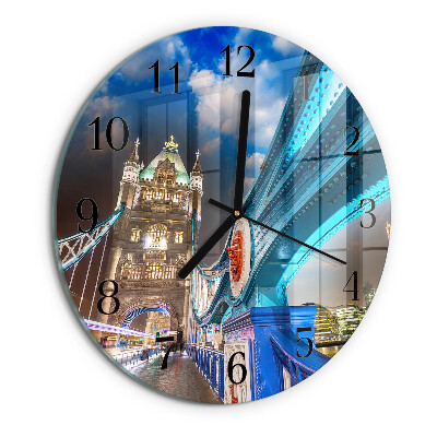 Round wall clock Bridge
