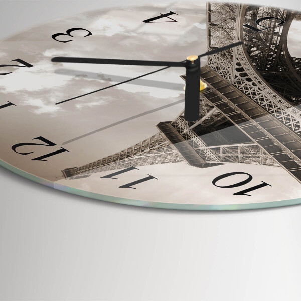 Round wall clock Paris