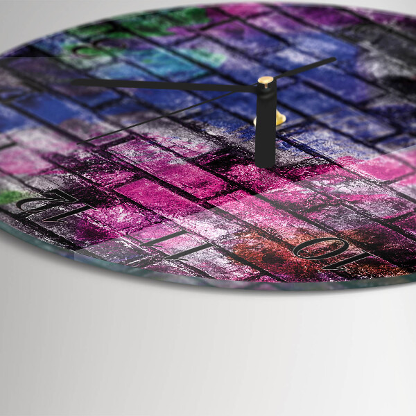 Round wall clock Brick