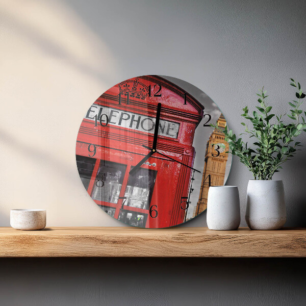 Round wall clock London