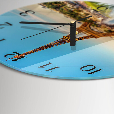 Round wall clock Paris
