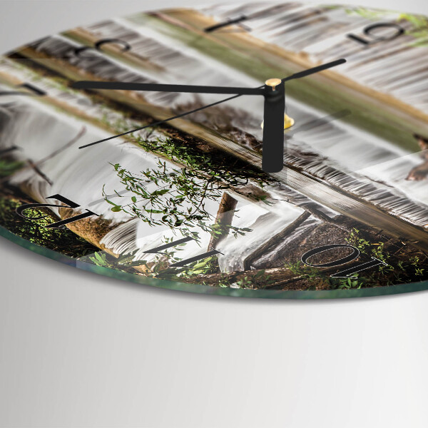 Round wall clock Cascade