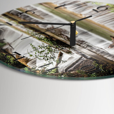 Round wall clock Cascade
