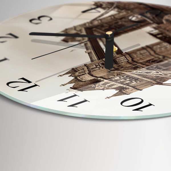 Round wall clock Horizon