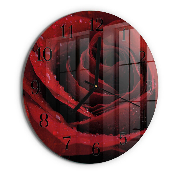 Round wall clock Rose