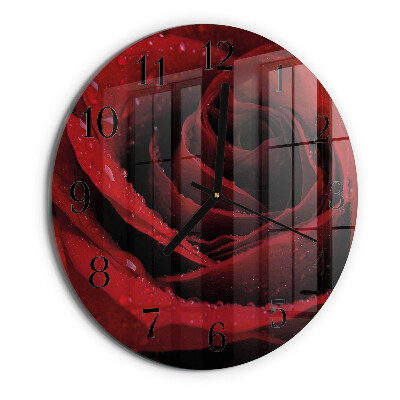Round wall clock Rose