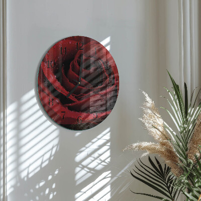 Round wall clock Rose