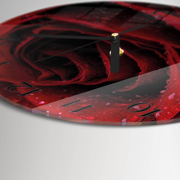 Round wall clock Rose
