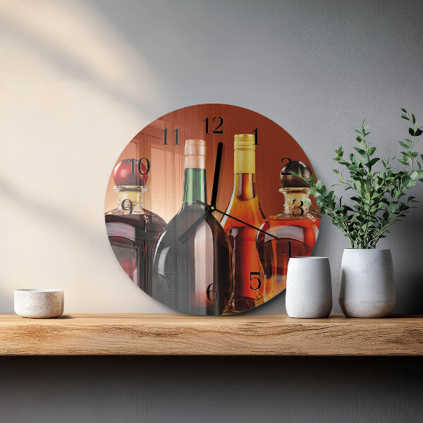 Round wall clock Ghosts
