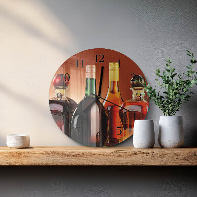 Round wall clock Ghosts