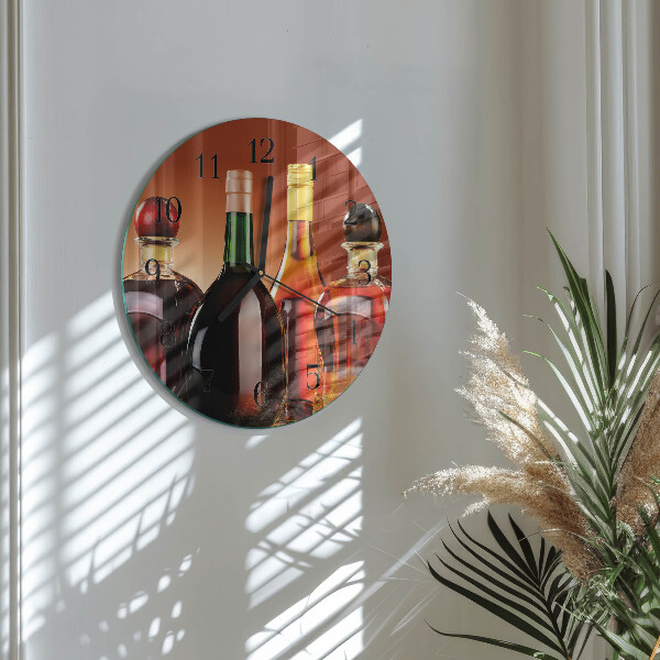 Round wall clock Ghosts
